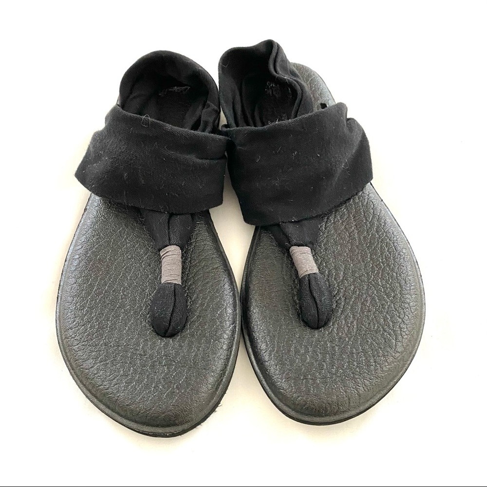 SOLD! 💚Sanuk Yoga Sling Sandals NWOTs - Picture 4 of 12